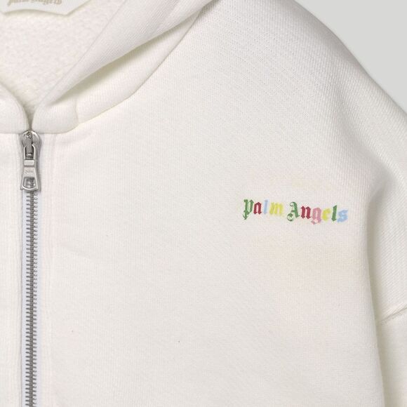 NWT Palm Angels Kids logo-print hoodie - size 6 - Picture 2 of 9